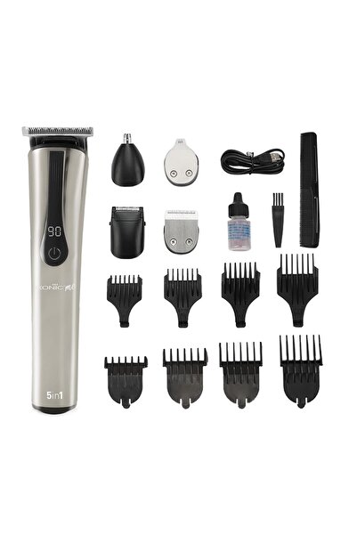 İkonic ماكينة تشذيب الشعر السريعة 5 في 1 من ايكونيك