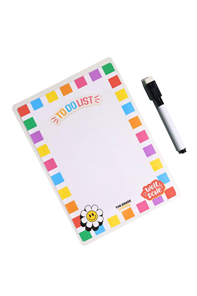 The Grade Summer Sil to Do List Refrigerator Note Holder Magnetic Refrigerator Note Holder Magnet Note Holder 21X15Cm