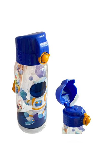 Relaxion Rlx420 Locking Flask with Straw - Space