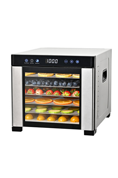 Heinner Deshidrator de alimente Heinner ProDry Essential HFD-KD600SS, 550-650W, 6 tavi inox