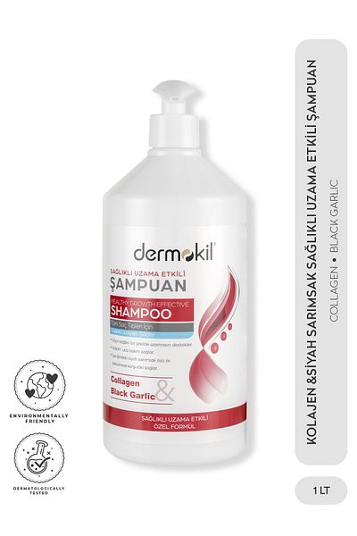 Dermokil Healthy Collagen and Garlic Effect Shampoo 1l