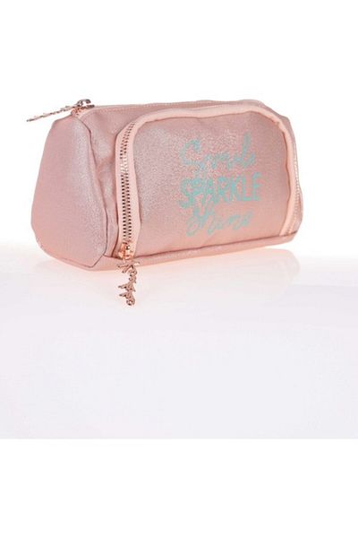KAUKKO Τσάντα μολυβιού Sparkle Plump Salmon - K2306