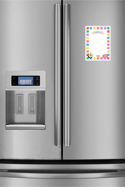 The Grade Summer Sil to Do List Refrigerator Note Holder Magnetic Refrigerator Note Holder Magnet Note Holder 21X15Cm