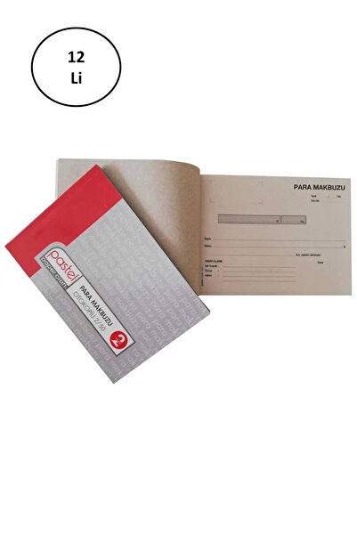 Pastel Para Makbuzu (14x20 Cm Ölçülerinde A5 ) Otokopili 2/50 (2 Nüsha Bir As...