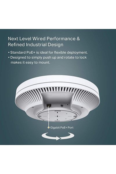 TP-LINK Eap610 | Omada Business Wifi 6 Ax1800 Wireless Gigabit Access Point