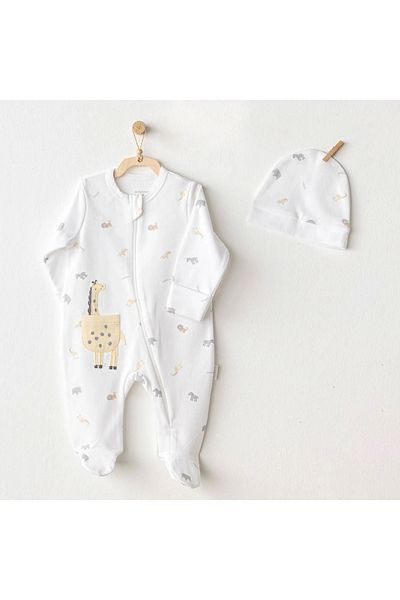 andywawa Little King Baby Romper Set - Ac25803 White