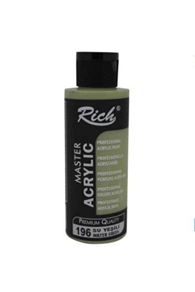 Rich Master Acrylic Akrilik Boya 196 Su Yeşili 120 Cc