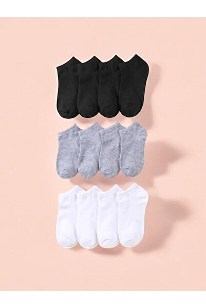 Golovin 12 Pairs Unisex Summer Booties Socks Cotton – Multicolored & Breathable