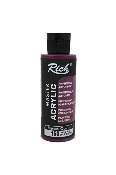 Rich Master Acrylic Vişne 120 Cc Akrilik Boya 160