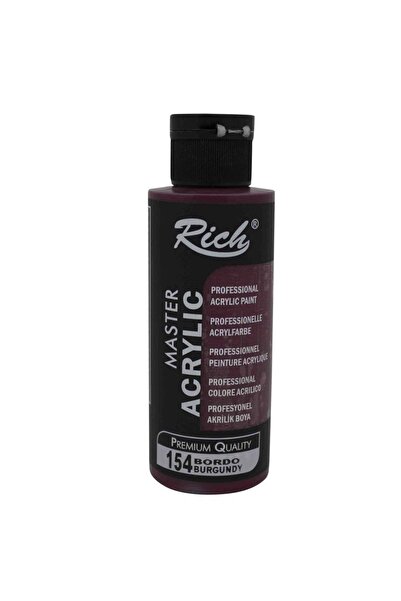 Rich Akrilik Boya Master 120 Cc Bordo 120-154