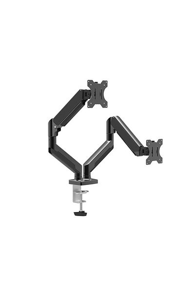 FlashHawk Dual Monitor Mount Arm for 13 to 32 Inch Monitors, Max 22 lbs Each Arm