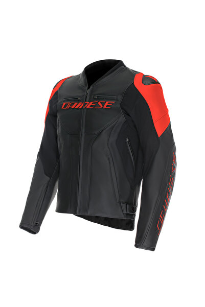 Dainese Racing 5 Black Red Fluo Deri Mont