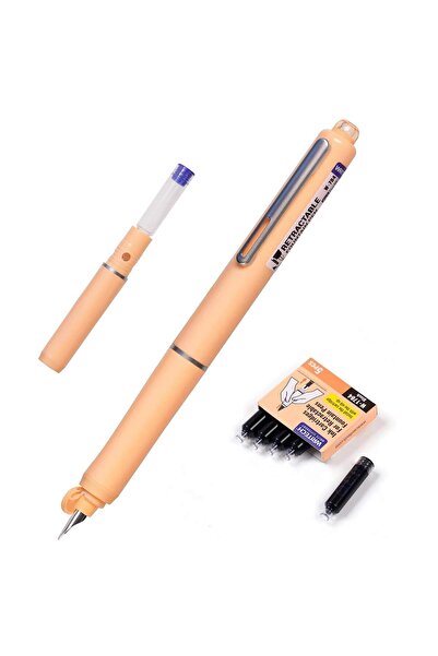 Writech Set pix retractabil cu 5 cartușe de cerneală albastru - portocaliu