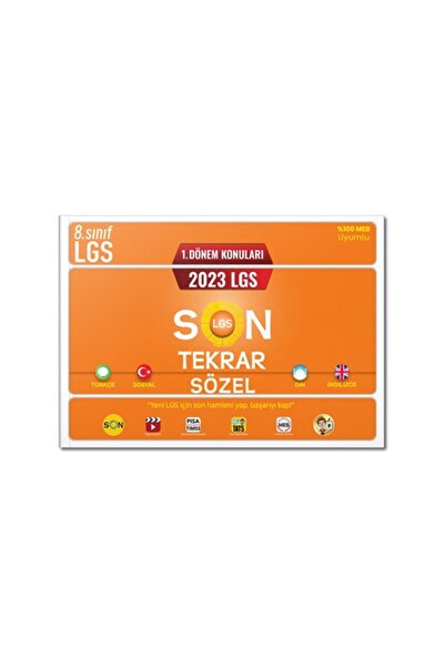 Tonguç Akademi 2023 Lgs 1. Dönem Sözel Son Tekrar