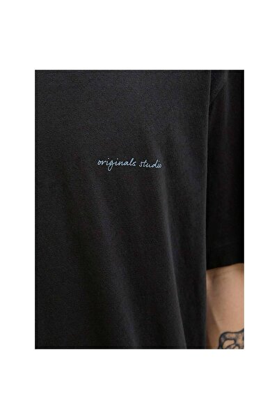 Jack & Jones Marrakesh Sketch Men's Black T-Shirt ( 12273388 -B)