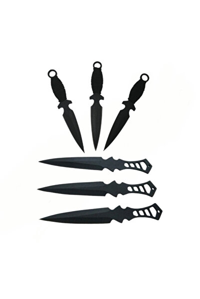 Depox Sada tří vrhacích nožů Anarchy Way a tří vrhacích nožů, Black Fury, Ide...