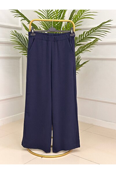 Enans Design Pantaloni de damă cu picioare largi