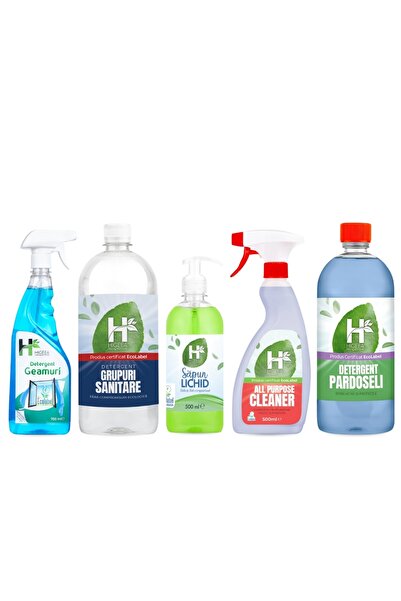 Higeea Pachet produse curatenie Higeea Ecolabel