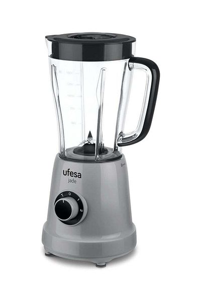 Ufesa Bs4709 Jade Glass Blender + Spice Grinder Attachment, 500W