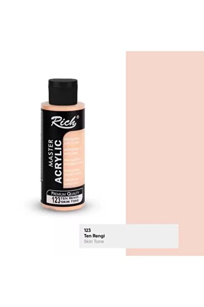 Rich Master Acrylic Akrilik Boya 123 Ten Rengi 120 Cc