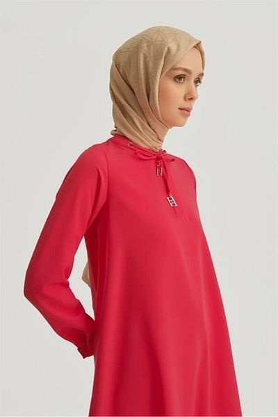 Armine Lace Detailed Tunic 25Yh4202 Fusya