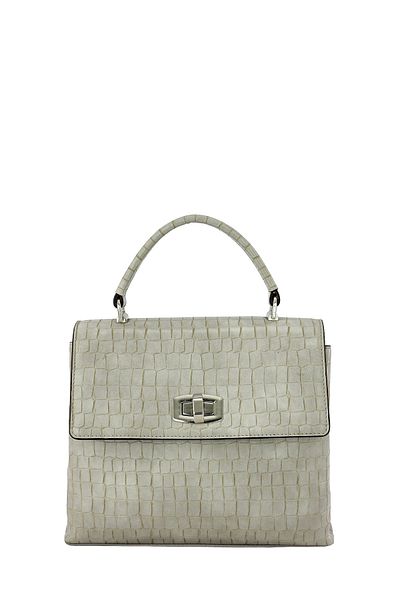 KRISTE BELL Gray Crocodile Women's Bag 7145 Model
