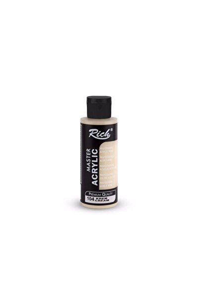 Rich Master Acrylic Akrilik Boya 104 Krem 120 Cc