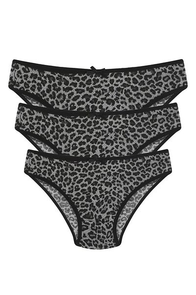 modaserdem Mdrsdm Women's 3-Pack Panties Gray 40261