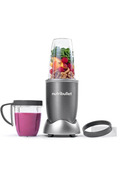 Nutribullet Blender Nutribullet Original, 600W, 1 viteza, cupa 0.5l, cupa inalta 0.7l, Argintiu
