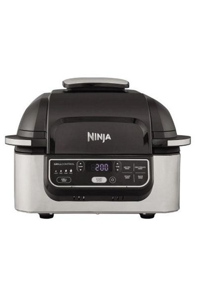NINJA Ninja AG301EU Hot Air Fryer, 1750 W, 5.7 L, 5 Customizable Cooking Functions (Black/Gray)