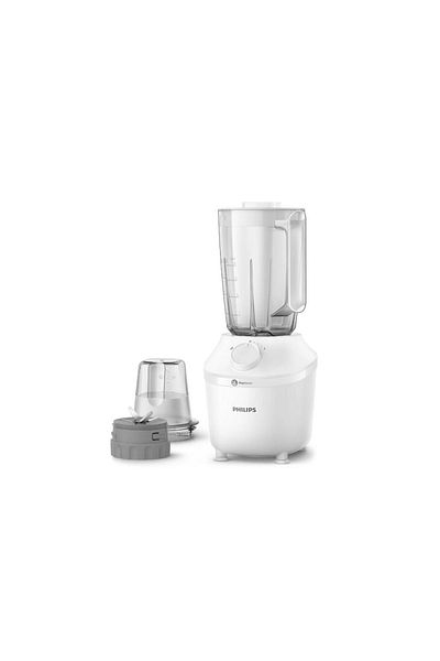Philips Blender de masa Philips HR2041/17, 1 litru, 1 viteza + Impuls, 450 W (Alb)