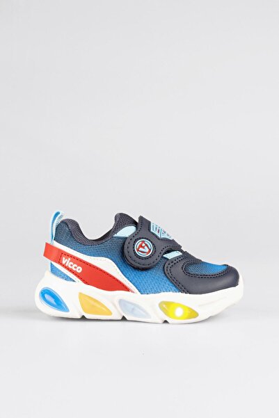 Vicco Hellen Işıklı Erkek Bebek Lacivert Spor Ayakkabı