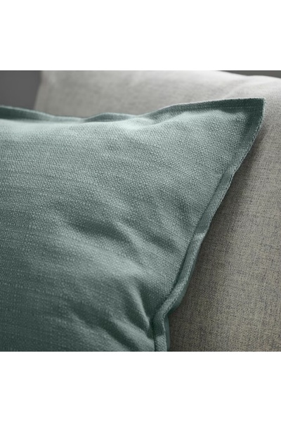 IKEA LAGERPOPPEL Cushion Cover Light Blue-Grey 50x50 cm – 100% Recycled Polyester