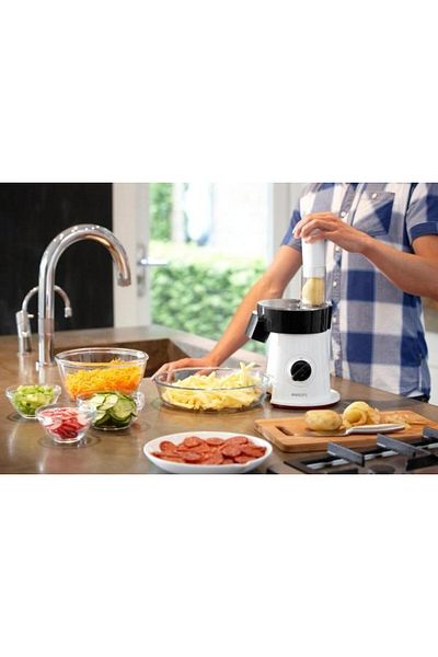 Philips Philips HR1388/80 Grater, 200 W (White with black)