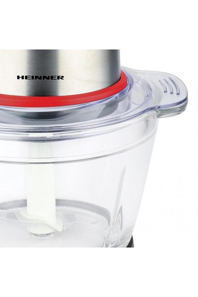 Heinner Vegetable chopper Heinner Cayenne 1 HMC-D300RD, 300W, capacity 1 L, glass bowl