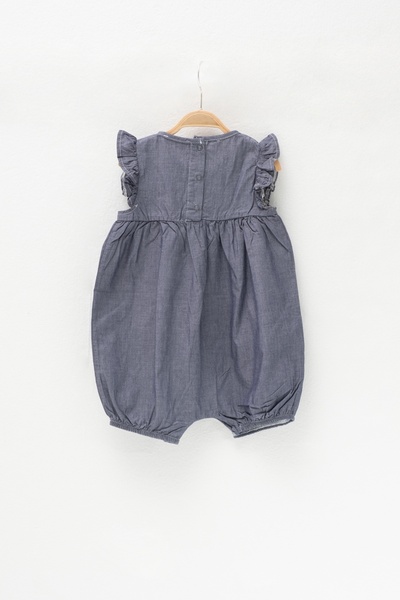 Zeyland Dívčí overal pro miminko s volánovými rukávy a zapínáním na patentky (3-36 měsíců)