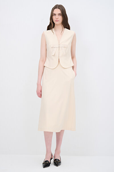 Love My Body Fiyonk Detaylı Yelek