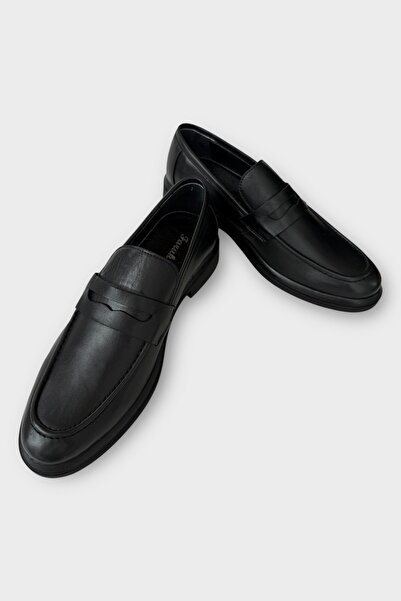 Liger Чоловічі черевики з натуральної шкіри чорного кольору