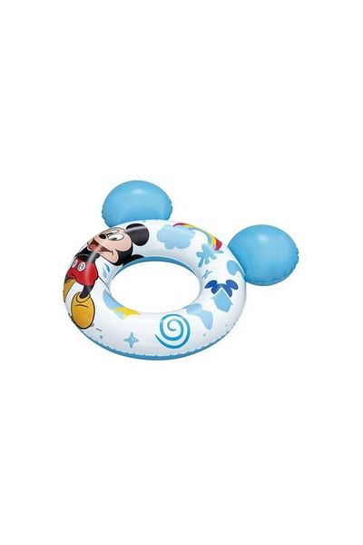 BESTWAY Mickey and Friends Inflatable Plastic Kids Swim Ring 74cm x 76cm