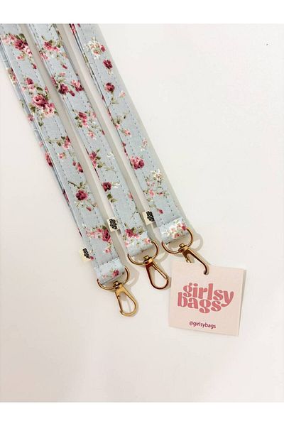 girlsybags Crispy Flower Neck Strap Name Card Holder Strap for Hospital School