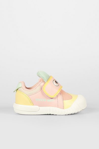 Vicco Loca Printed Baby Girl Powder Casual Shoes