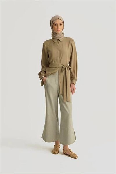 Armine Ζωντανό Modal Tunic 25yd4224-1 Χακί