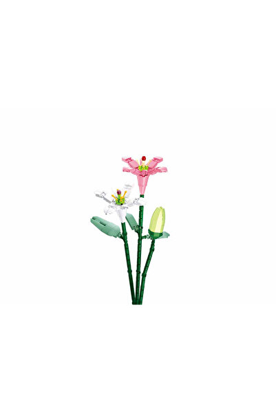 Sluban Set de constructii Flower Lily, Sluban, 247 bucati