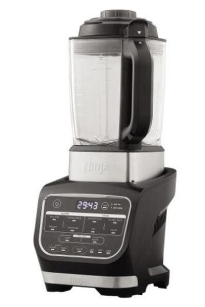 NINJA Blender & Soup maker Ninja HB150EU, 1000 W, 1.7 L, 10 Programe cu tehnologia Auto IQ (Negru/Gri)