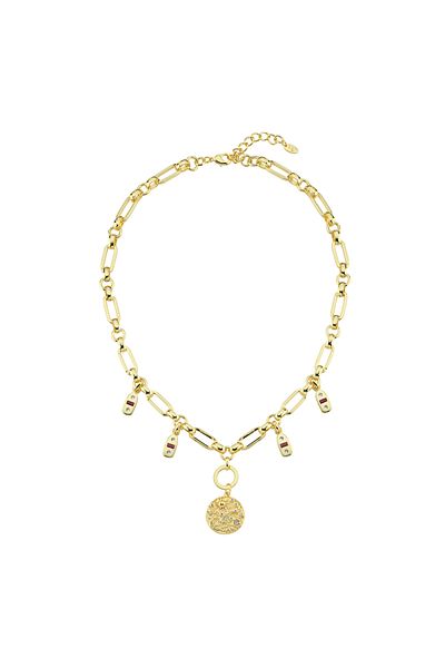 CHARMLUCKY Custom Series Plate Charm Necklace