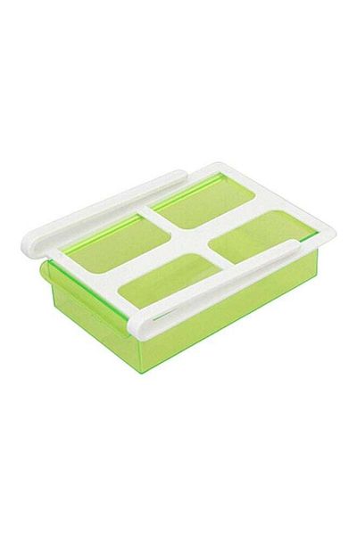 Generic Green/White Refrigerator Storage Box BoxUnbrand