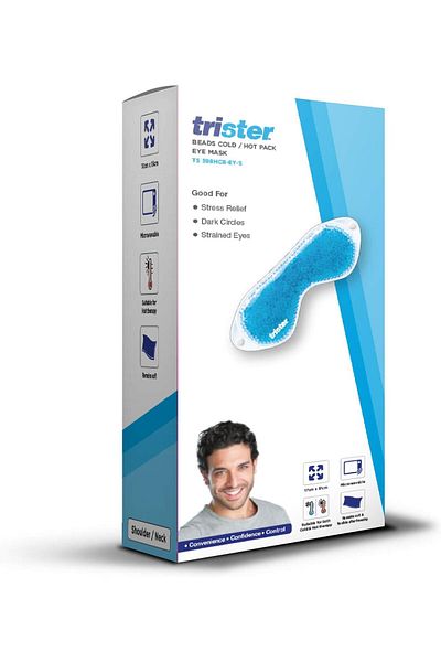 trister Rister Beads Cold/Hot Pack Eye Mask Small