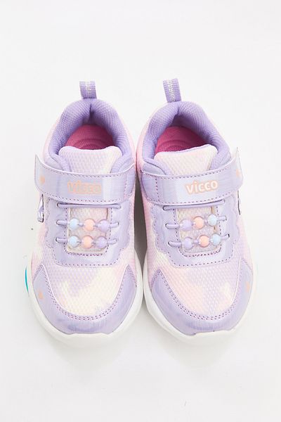 Vicco Gelato Lighted Baby Girl Lilac Sneakers