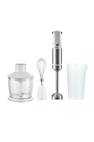 ardes Blender 3 in 1 cu chopper si mixer Ardes Trinity, Otel inoxidabil, Vas gradat 700 ml, 1000 W