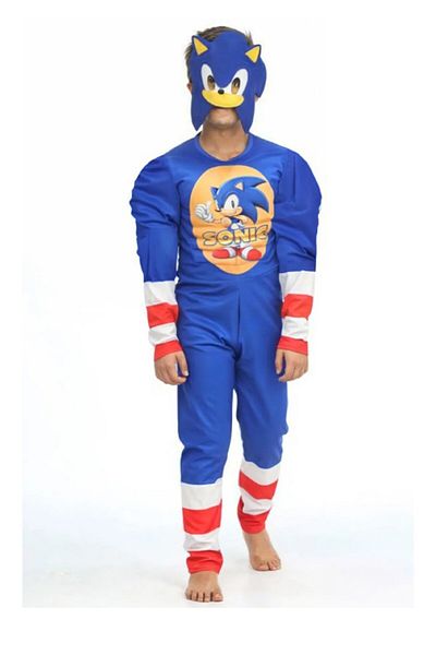 LifeForModa Costum pentru băiat Sonic Muscle - Costum pentru băiat Sonic Muscle